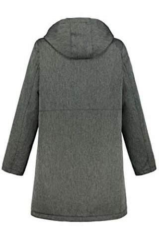 Ulla Popken Mantel Damen, Grau