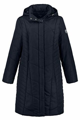 Ulla Popken Steppmantel Damen, Blau