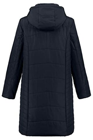 Ulla Popken Steppmantel Damen, Blau