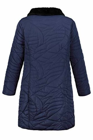 Ulla Popken Steppmantel Damen, Blau