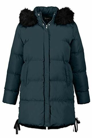 Ulla Popken Steppmantel Damen, Grün