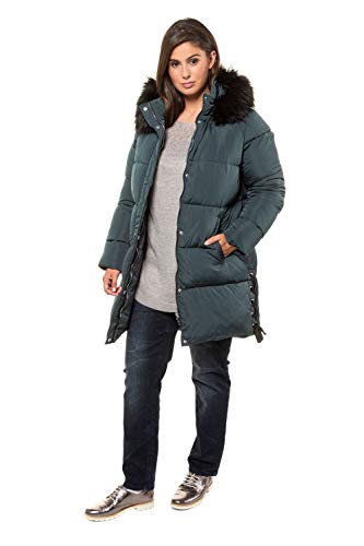 Ulla Popken Steppmantel Damen, Grün Ulla Popken Steppmantel Damen, Grün