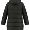 Ulla Popken Steppmantel Damen, Schwarz