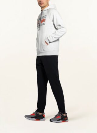 Under Armour Ua Rival Fleece Box Hoodie Herren, Grau