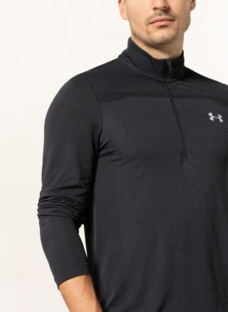 Under Armour Ua Seamless Longsleeve Herren, Schwarz