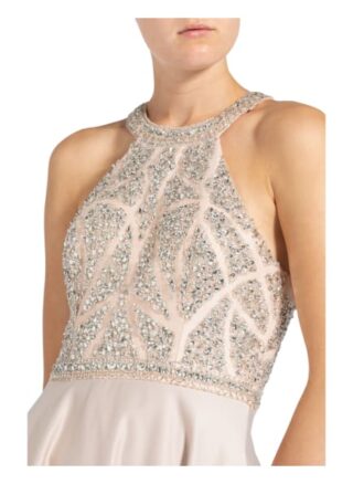 Unique Abendkleid Damen, Beige
