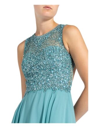 Unique Abendkleid Damen, Blau