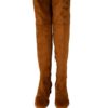 Unisa Lukas Overknee-Stiefel Damen, Braun