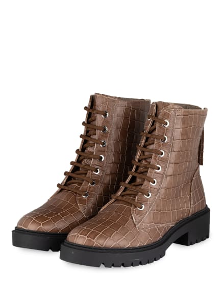 Unisa Malasia Schnürboots Damen, Beige Unisa Malasia Schnürboots Damen, Beige