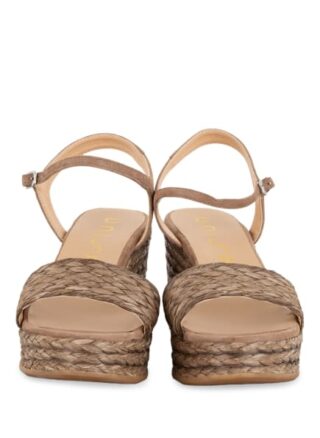 Unisa Riemchensandalen Damen, Beige