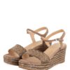 Unisa Riemchensandalen Damen, Beige