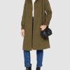 United Colors of Benetton Spolverino Regenjacke Damen, Grün