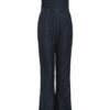 V by Vera Mont aus Spitze Jumpsuit Damen, Blau