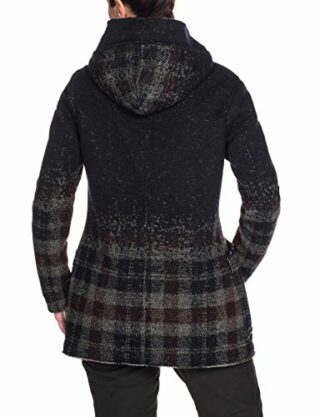 VAUDE Västeras Wollmantel Damen, Schwarz