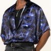 VETEMENTS Casual-Hemd Herren, Blau