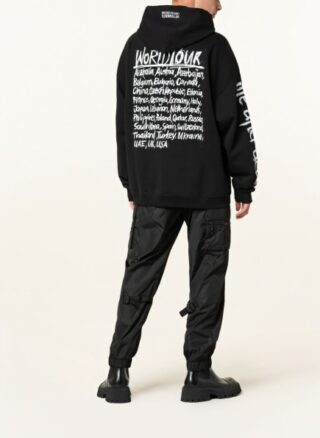 VETEMENTS Oversized-Hoodie Herren, Schwarz