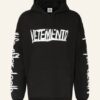 VETEMENTS Oversized-Hoodie Herren, Schwarz