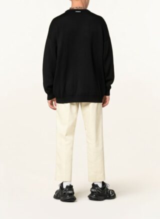 VETEMENTS Oversized-Pullover Herren, Schwarz