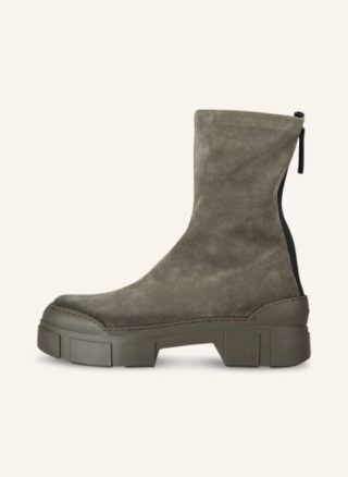 VIC MATIÉ Biker Boots Damen, Grün