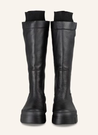 VIC MATIÉ Plateau-Stiefel Damen, Schwarz