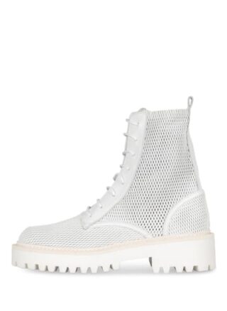 VIC MATIÉ Schnürboots Damen, Weiß