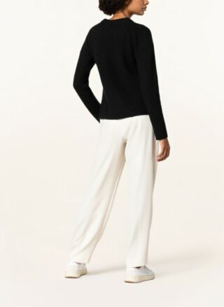 VINCE Cashmere-Pullover Damen, Schwarz