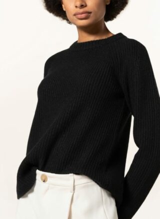 VINCE Cashmere-Pullover Damen, Schwarz