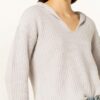 VINCE Pullover Damen, Grau