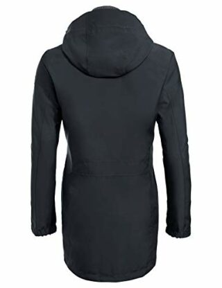 Vaude Idris Women's Parka Damen, Schwarz