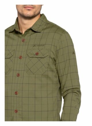Vaude Jerpen Casual-Hemd Herren, Grün