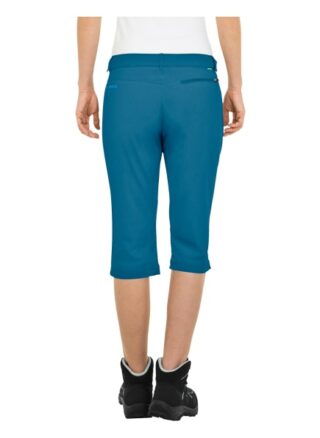 Vaude W Farley Stretch Capri Ii Leggings Damen, Blau