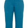 Vaude W Farley Stretch Capri Ii Leggings Damen, Blau