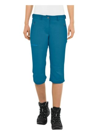Vaude W Farley Stretch Capri Ii Leggings Damen, Blau