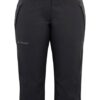 Vaude W Farley Stretch Capri Ii Leggings Damen, Schwarz