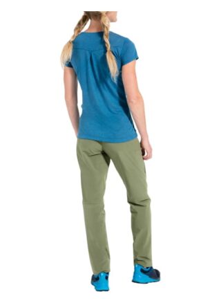 Vaude W Skomer Print T T-Shirts Damen, Blau