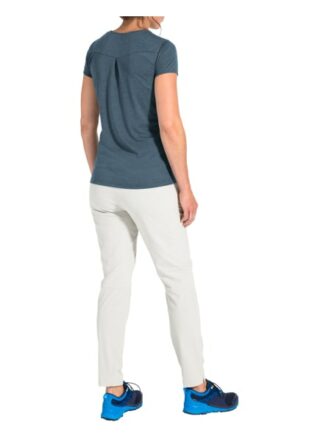 Vaude W Skomer Print T T-Shirts Damen, Blau