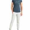 Vaude W Skomer Print T T-Shirts Damen, Blau