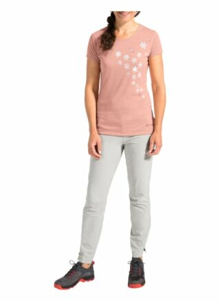 Vaude W Skomer Print T T-Shirts Damen, Pink