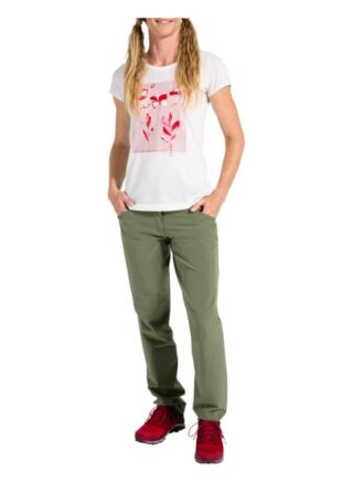 Vaude W Skomer Print T T-Shirts Damen, Weiß