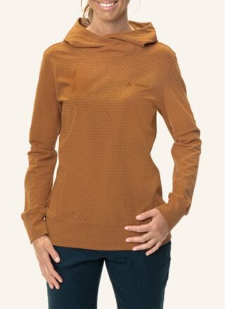 Vaude W Tuenno P Hoodie Damen, Braun