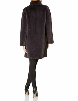 Velvet Mina04 Fellmantel Damen, Braun