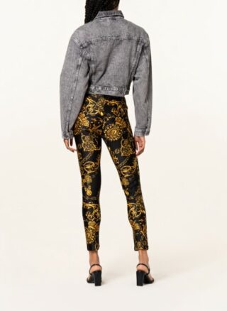 Versace Jeans Couture Leggings Damen, Schwarz