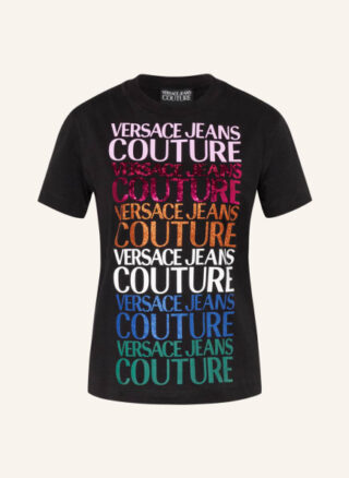Versace Jeans Couture T-Shirt Damen, Schwarz