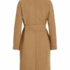 Vila Vivicki Wollmantel Damen, Beige