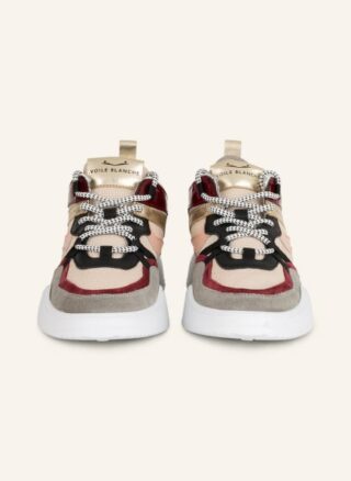 Voile blanche Juliette Plateau-Sneaker Damen, Rot