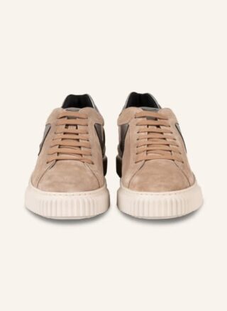 Voile blanche Lipari Plateau-Sneaker Damen, Beige