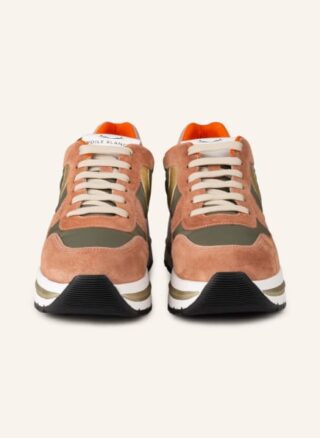 Voile blanche Maran Plus Plateau-Sneaker Damen, Pink