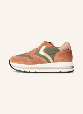 Voile blanche Maran Plus Plateau-Sneaker Damen, Pink