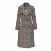 WDAYI Wollmantel Damen, Schwarz