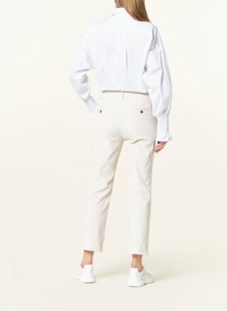 WEEKEND MaxMara Apice Cordhose Damen, Weiß